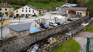 La rivière la Bruyante affluent de l'Aude