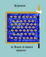 régiment Royal-Cravates cavalerie, revers (1667 à 1791)