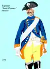 l' uniforme de 1779 à 1786
