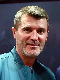 Roy Keane, capitaine lors du triplé de 1999.