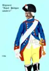 régiment Royal-Pologne cavalerie de 1786 à 1791.