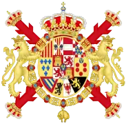 Blason espagnol de 1761 à 1843