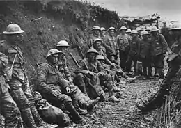 Fantassins du Royal Irish Rifle, Somme 1916.