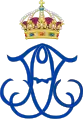 Monogramme du roi Adolphe-Frédéric.