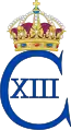 Monogramme du roi Charles XIII.