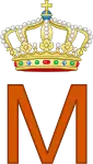 Monogramme de la reine Máxima.