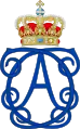 Monogramme de la reine Charlotte-Amélie.