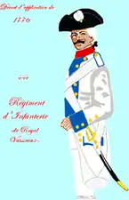 régiment Royal des Vaisseaux de 1776 à 1779