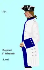 de 1734 à 1740