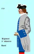 Régiment Royal 1720