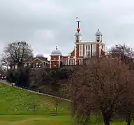 L'Observatoire Royal de Greenwich, Londres.