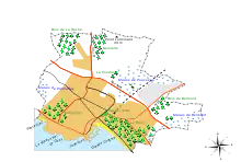 Carte des espaces naturels de Royan : bois, marais et plages
