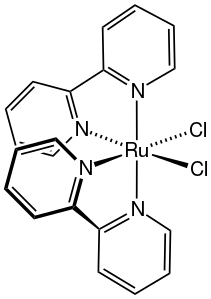 Intermédiaire cis-Ru(bpy)2Cl2.