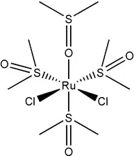 Image illustrative de l’article Dichlorotétrakis(diméthylsulfoxyde)ruthénium(II)