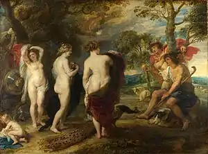 Pierre Paul Rubens - Le Jugement de Pâris (1632-5)