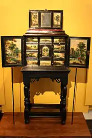 Cabinet d'artChêne et ébène