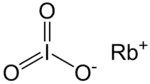 Image illustrative de l’article Iodate de rubidium