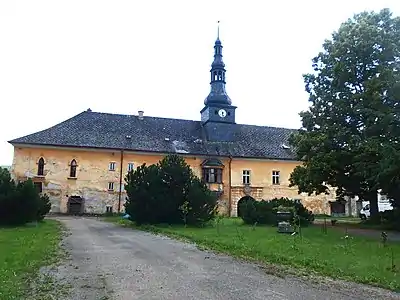 Ruda nad Moravou : château.