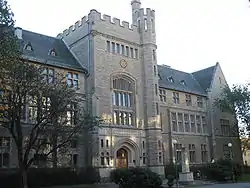 Le bâtiment « Borgen » de l'école Rudbecksskolan, datant de 1901.