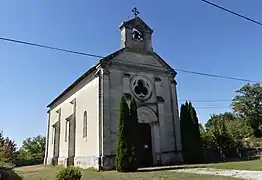 La chapelle Notre-Dame-des-Champs (ou l'église Saint-Jean ?).