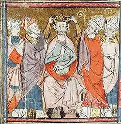 Raoul, roi des Francs (923-936), affirme ses droits sur le Lyonnais et le Viennois à la mort de Louis l'Aveugle.