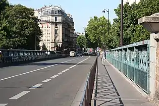 Perspective depuis le Pont Caulaincourt jusqu’à la Place de Clichy