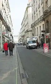 La rue Crébillon.