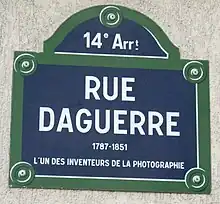 Description de l'image Rue Daguerre, Paris 14.jpg.