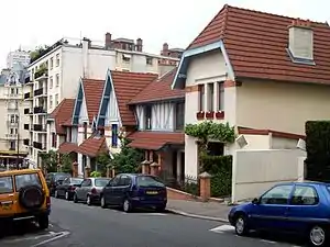 La petite Alsace (1912), Paris, rue Daviel.