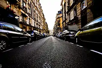 Rue Francœur en 2011.