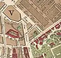 Rue Guy de la Brosse - plan de Paris Hachette 1894