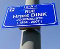Rue Hrant-Dink à Marseille