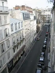 Rue Jules-Chaplain dans le 6e arrondissement de Paris.