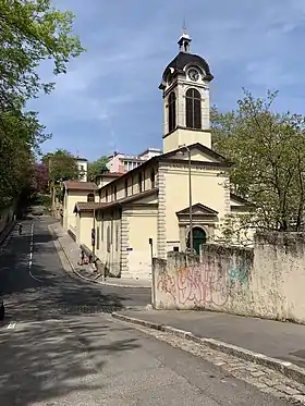 Église Saint-Eucher en avril 2019.