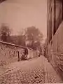 La rue en 1899 (photo d'Eugène Atget).