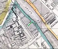 Emplacement de la rue Watt avant 1867 (à proximité de la gare d'Austerlitz).