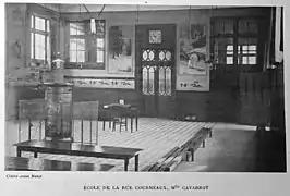 École maternelle disparue.