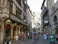 Dijon rue du vieux-centre