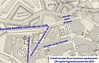 Rue de Thionville après 1670
