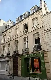 Rue de l'Annonciation, maison du XVIIIe siècle.