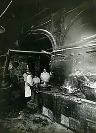 Confiserie dans l'ancienne « chapelle de la Communion », 1855