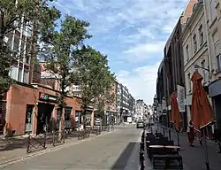Rue des Tanneurs vue vers la rue Neuve