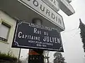 Rue du capitaine Julien à Rillieux-la-Pape.