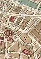 Rue du Cardinal Lemoine - plan de Paris Hachette 1894.