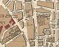 Rue du Pot de Fer - plan de Paris Hachette 1894