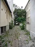 Intérieur de la ruelle.