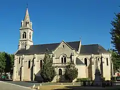 L'église Saint-Alpinien.