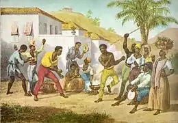 Capoeira ou la danse de la Guerre 1835