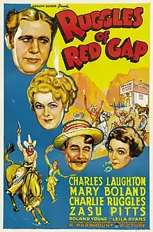 Description de l'image Ruggles of Red Cap (1935 poster).jpg.