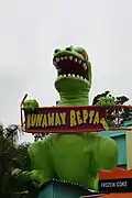 Entrée de Rugrats Runaway Reptar à Dreamworld